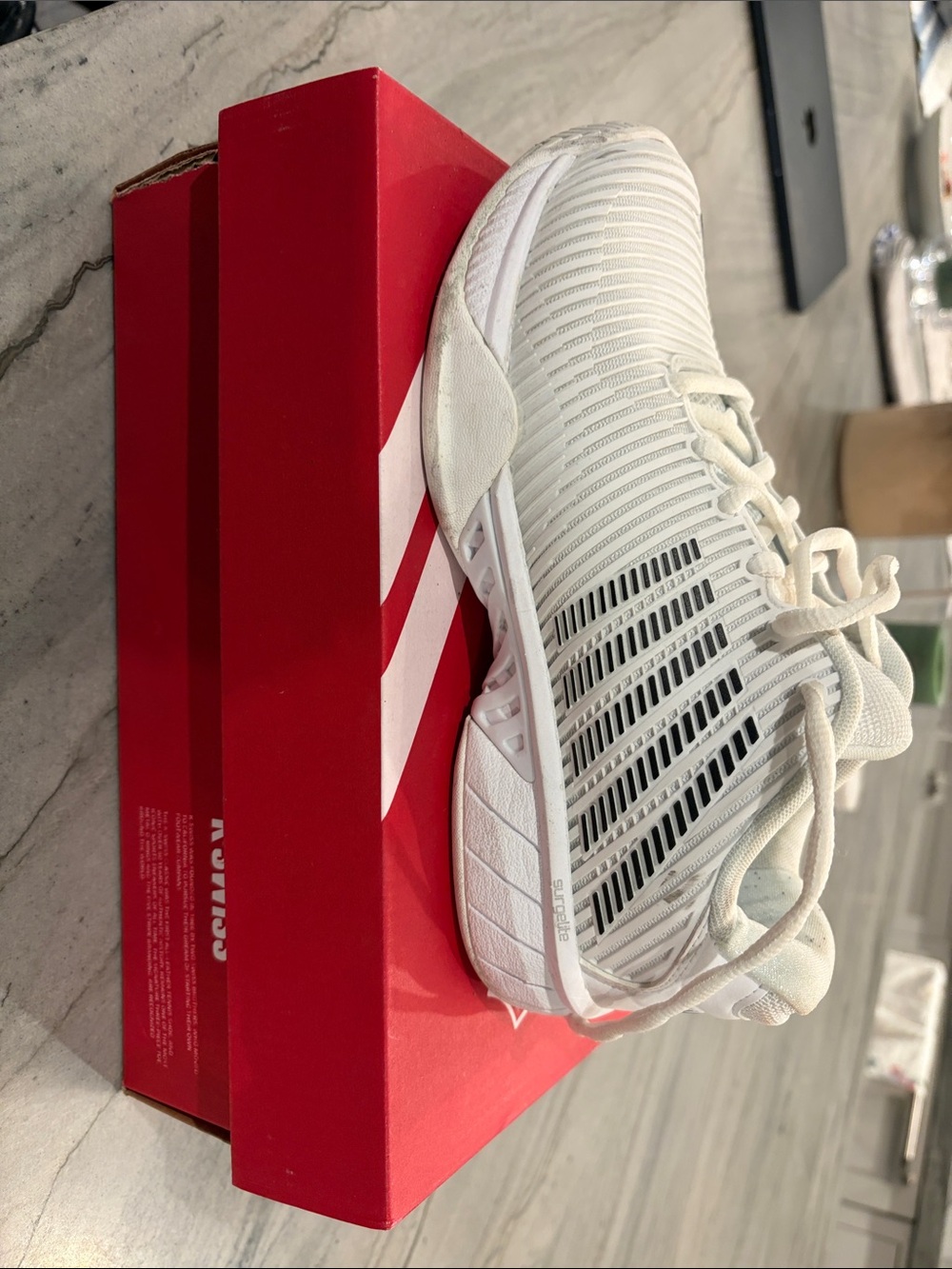 K-Swiss Women’s White Tennis Sneakers